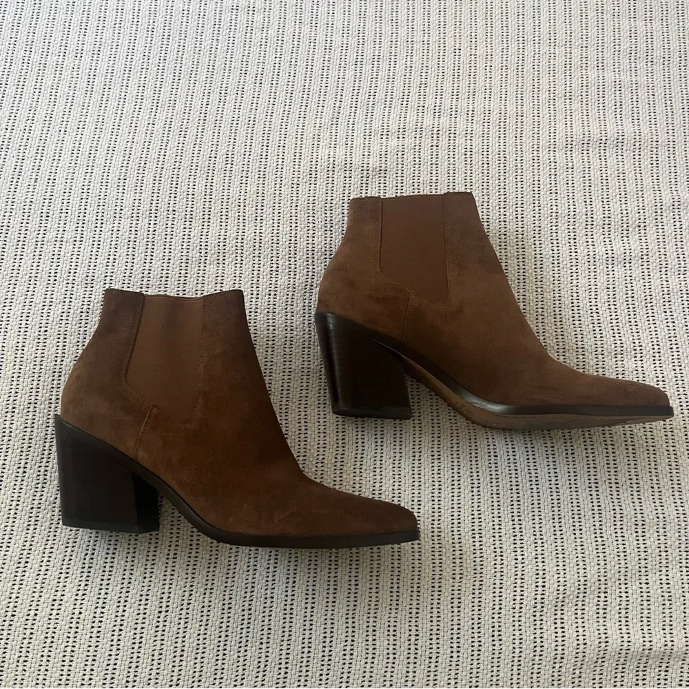 Rag & Bone Brown Suede Booties